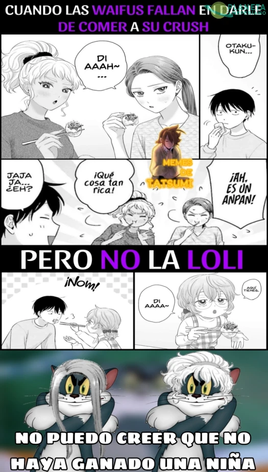 Y ESO QUE LA LOLI NI SIQUIERA ESTÁ INTERESADA EN ÉL 🤣