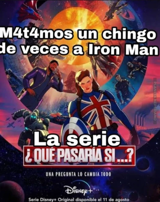 como matar a Iron man, la serie :v