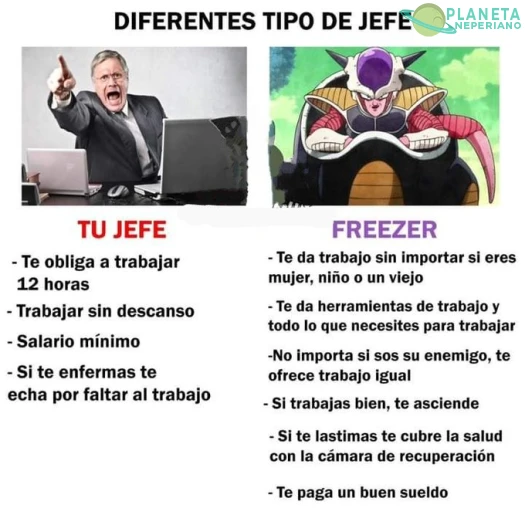 ¿A quien le apetece tener un jefe como freezer?