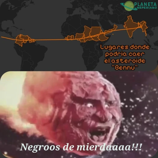 Hay un poco de asteroide en su racismo