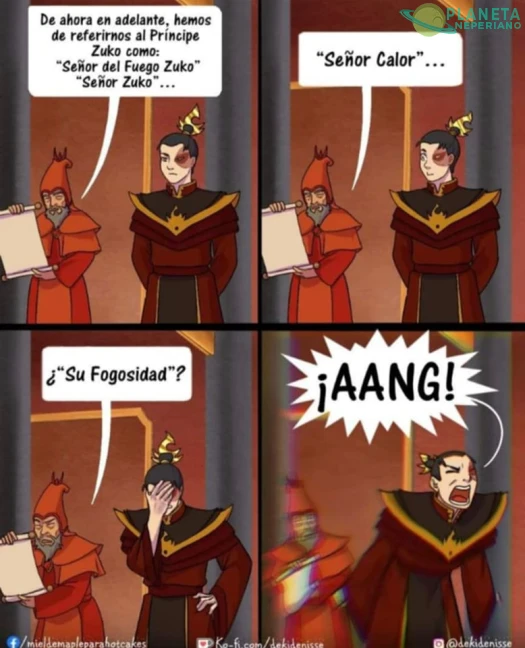 Bromeando con el señor del fuego