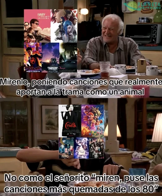 me aguanto el soundtrack ochentero siempre que no le metan inclusion de esta época