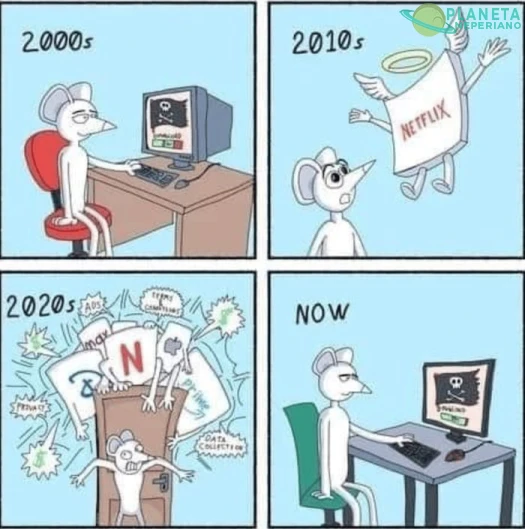 Pirateo el pirateo nunca cambia