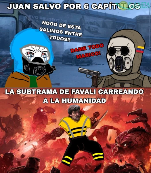 Si es un meme de Eternauta