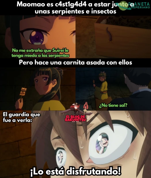 es dificil torturar a Maomao