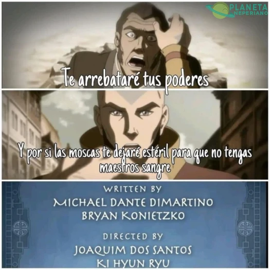 Aang otra vez, cuando debía resolver, no resuelve
