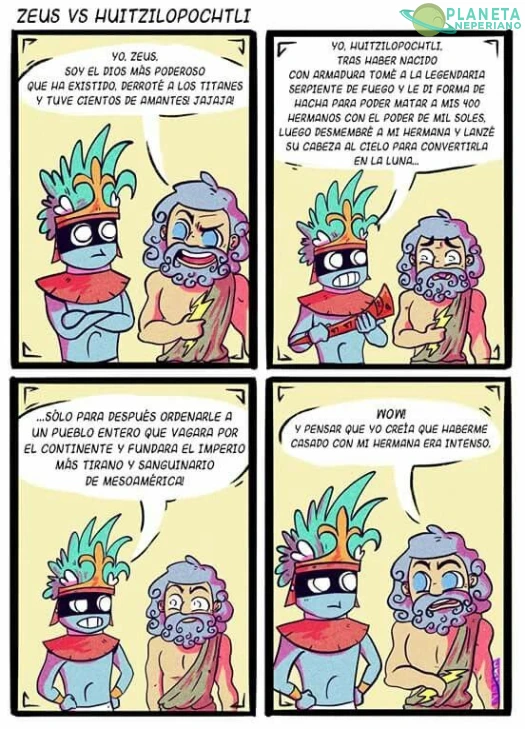 desde otros puntos de vista, Zeus es hasta decente
