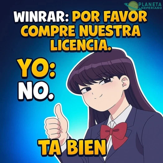 que tipazo fue y sigue siendo el Winrar