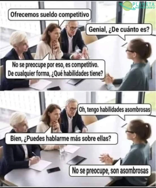 entrevistadores: contratada como nuestra jefa