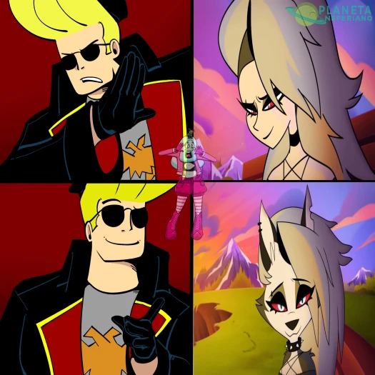 Pobre Johnny, lo empujaron al camino oscuro del furry.... y el que le daba a todo lo que se mueva