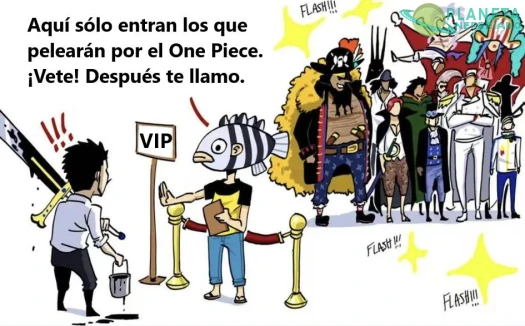 te falta ambición, Mihawk