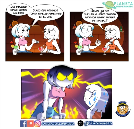 No confundas eso mujer que después te linchan 