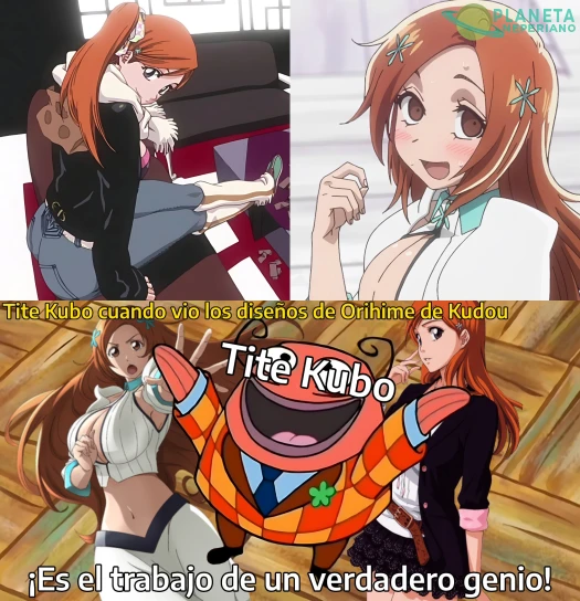 Kudou con Orihime es como Leonardo ante su Gioconda
