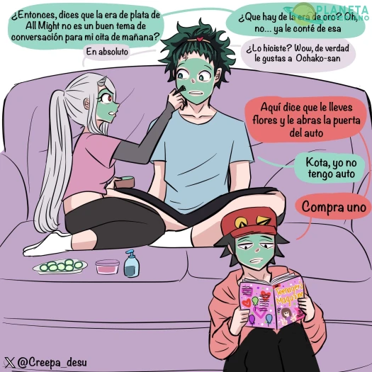 Haz caso a tus hijos adoptados, Izuku