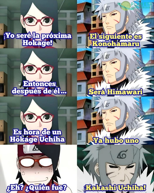 eso es lo mas que Tobirama tolerará a un hokage Uchiha