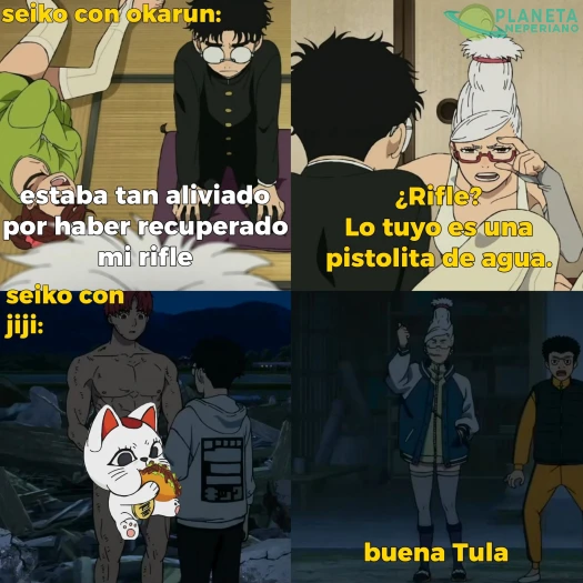 ni modo Okarun... la jueza Seiko ha hablado!!!