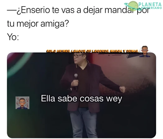 eso ya no es por amistad... es por potencial chantaje