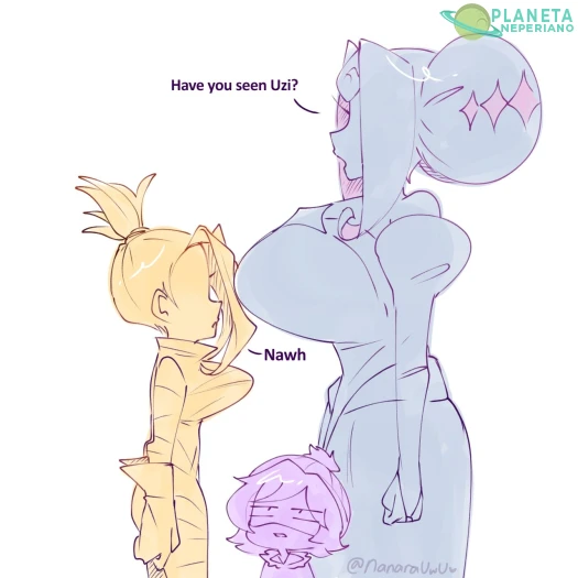 Es la unica sin chichis en glitch