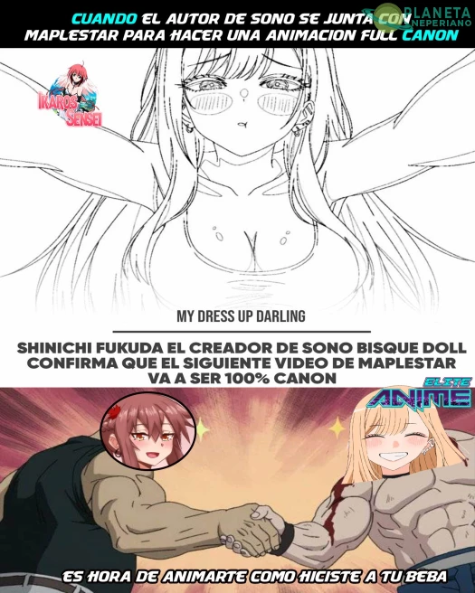 poco a poco, maplestar cruza la barrera hacia lo canon