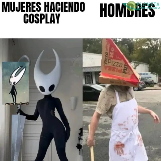 Cosplay womans vs Mans 