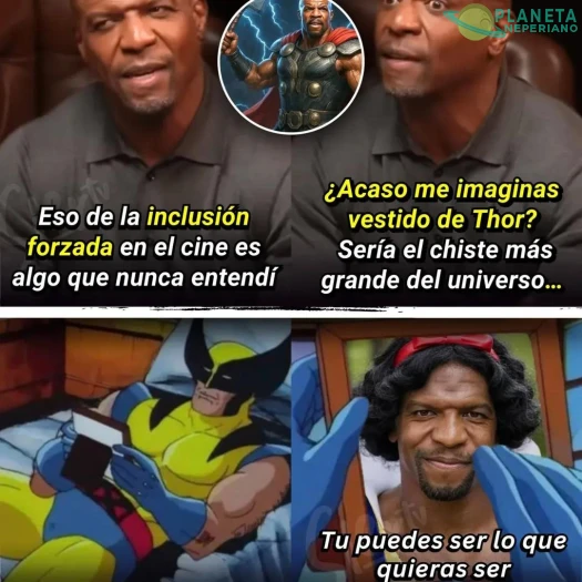 Una película donde Crews sea todos los personajes. Ahí tienen su nueva idea millonaria 