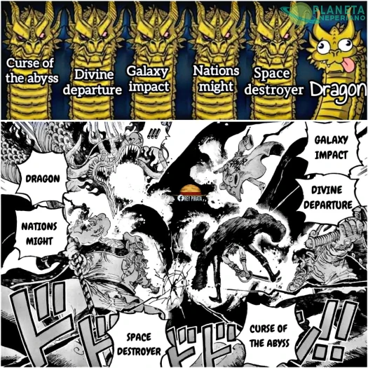 Kaidou era un mocoso sentandose en la mesa de los Adultos