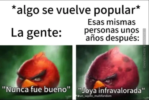 También sucede lo contrario y lo llaman 