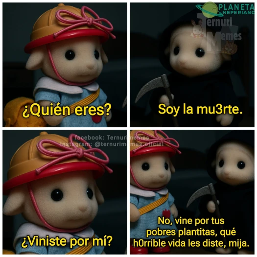 Vine por tus plantitas.