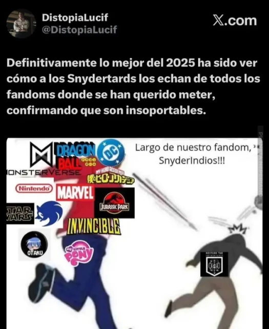 Que te eche el fandom de sonic es porque ya eres insoportable hasta para ellos XD