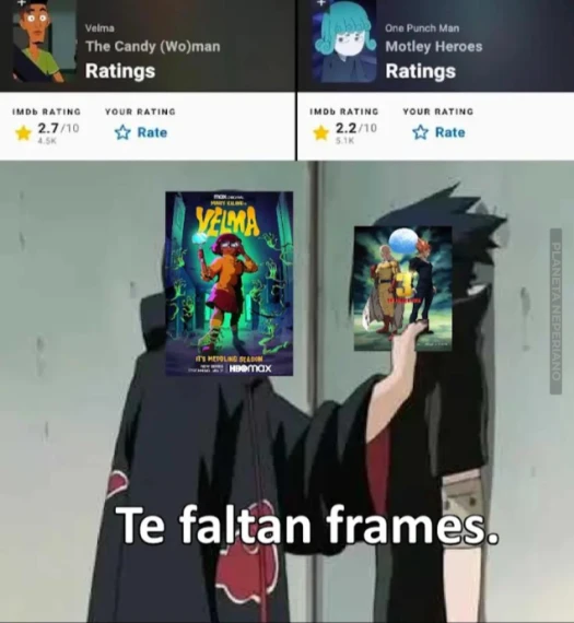 Velma le ganaste a one punch man ?!