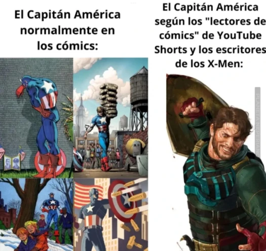 Gente que solo leyeron los primeros números del universo ultimate y ya se creen el expertos en cómic