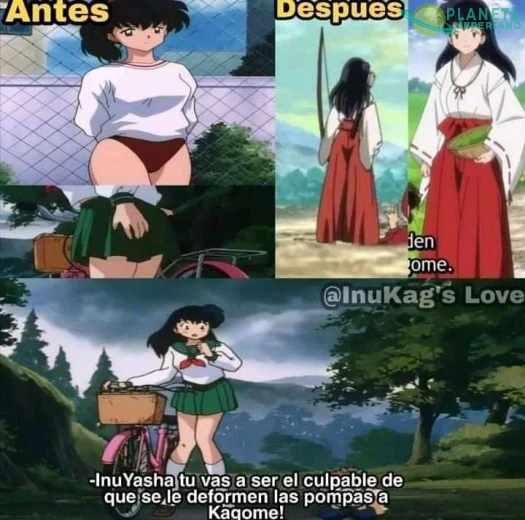 Bueno, por ahi ya salió Moroha tambien, tiene algo de culpa