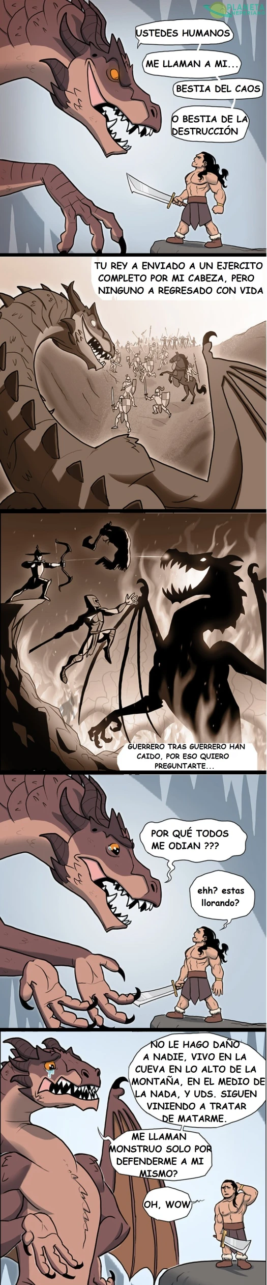 somos malos vecinos para los dragones