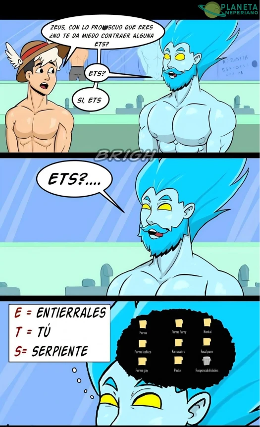 El señor del olimpo le da con el gusto a todo