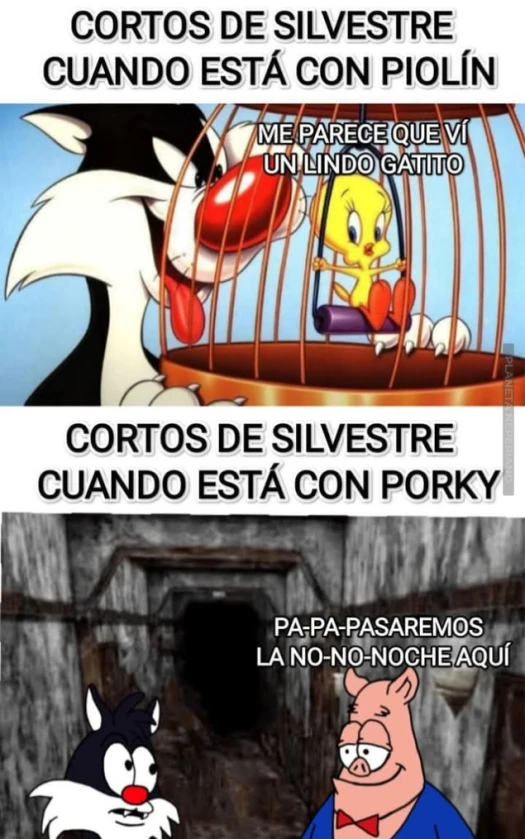Solo porky elige los lugares mas random para dormir