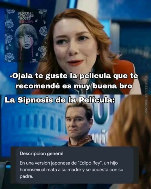 Japon siendo japon, aunque la original también iba por trama incestuosa