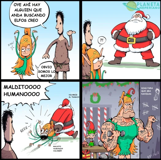 pinche elfa odiosa, dejenla por allá