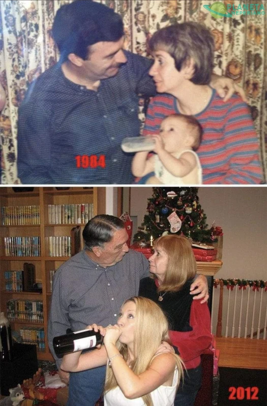 La señora no ha cambiado nada