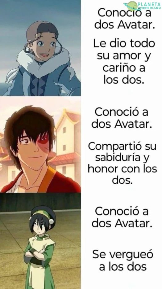 Equipo avatar y avatares