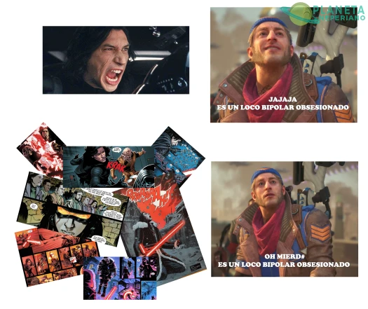 Me gusta el hecho de que en lugar de intentar justificar ese pensamiento, lo hayan aprovechado