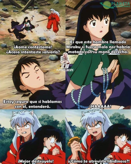 Miroku no perdonaba ni una
