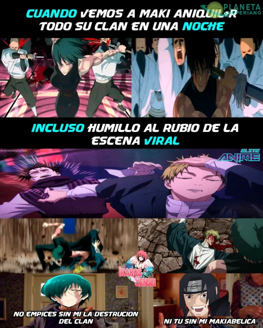 Maki se gradúa como exterminadora de clan
