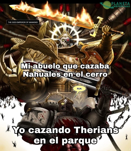 Un digno heredero de los terrenos...