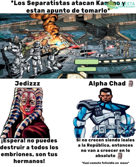 Bueno, no todos los clones se trataban como hermanos