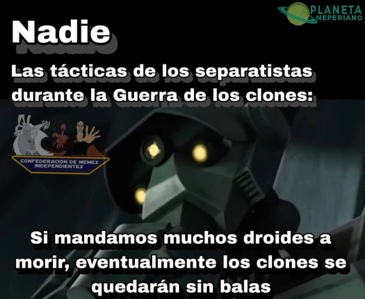Dato chistozo, canonicamente los separatistas no saben cuantas fabricas o modelos construyeron