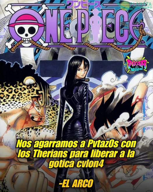 Arcos viejos de one piece con las luces de hoy