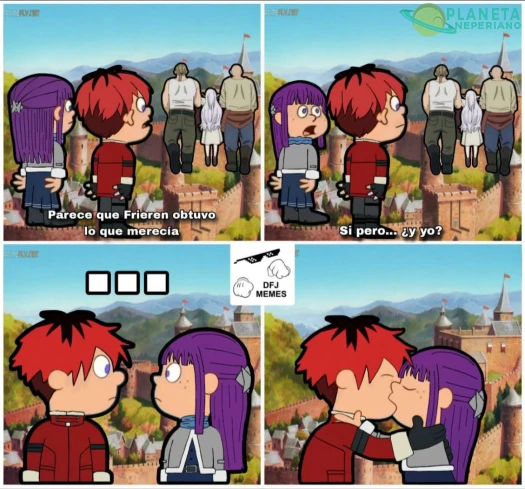 si Frieren dejara de ser mal tercio...