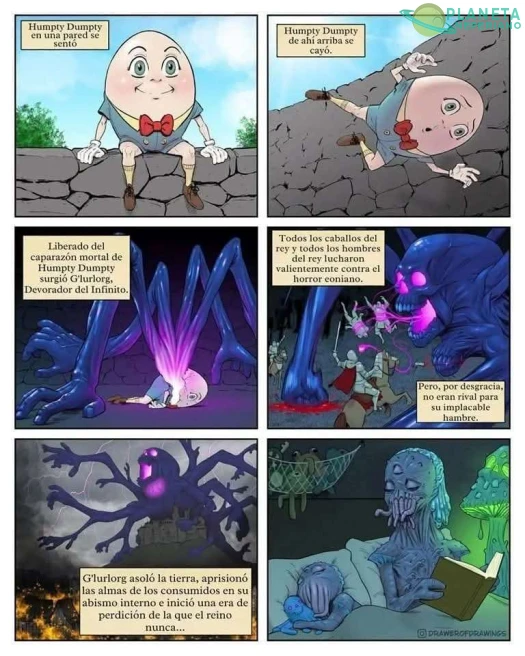 Ese cuento habria tenido un lore interesante en manos de Lovecraft