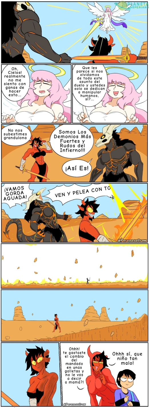 los demonios existen por piedad de los ángeles