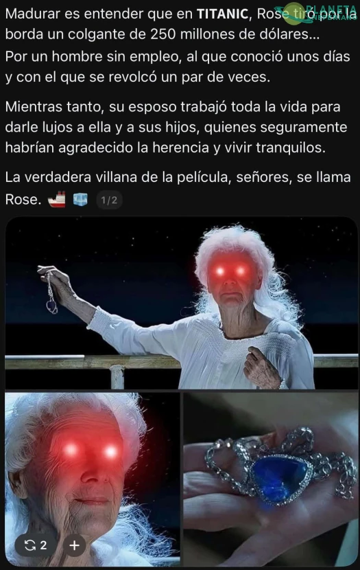 Interesante interpretacion